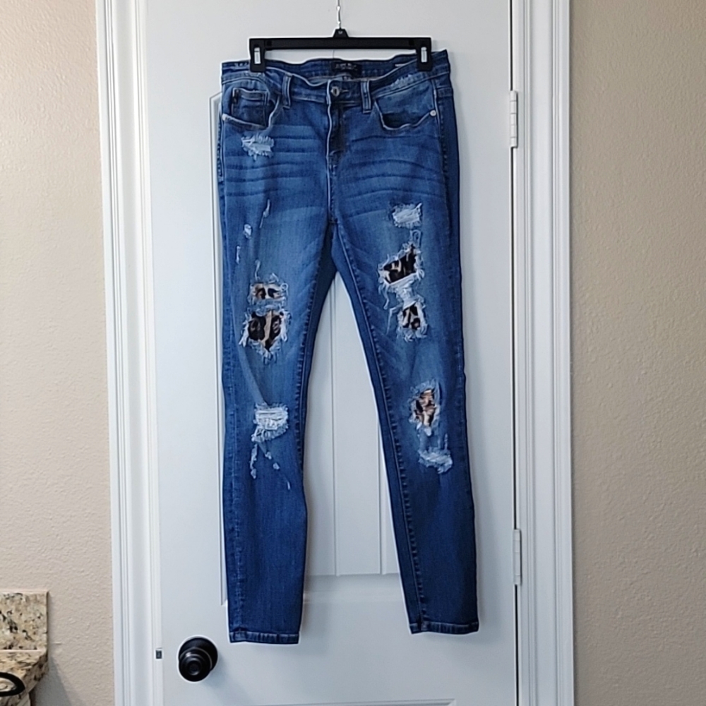 Distressed Skinny Jeans - Worn Once